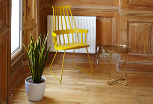 yellow chair