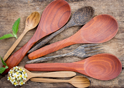 wooden spoons